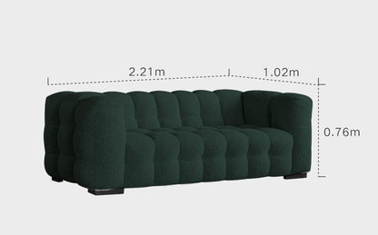 Markus berber Fleece Sofa - Arctic Lounge