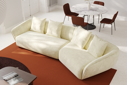 Asger Curved Design Sofa - Arctic Lounge