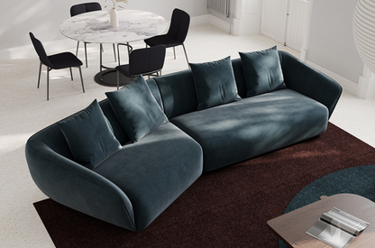 Asger Curved Design Sofa - Arctic Lounge