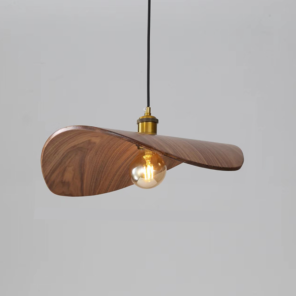 Kolbrún Wooden Pendant Lamp - Arctic Lounge