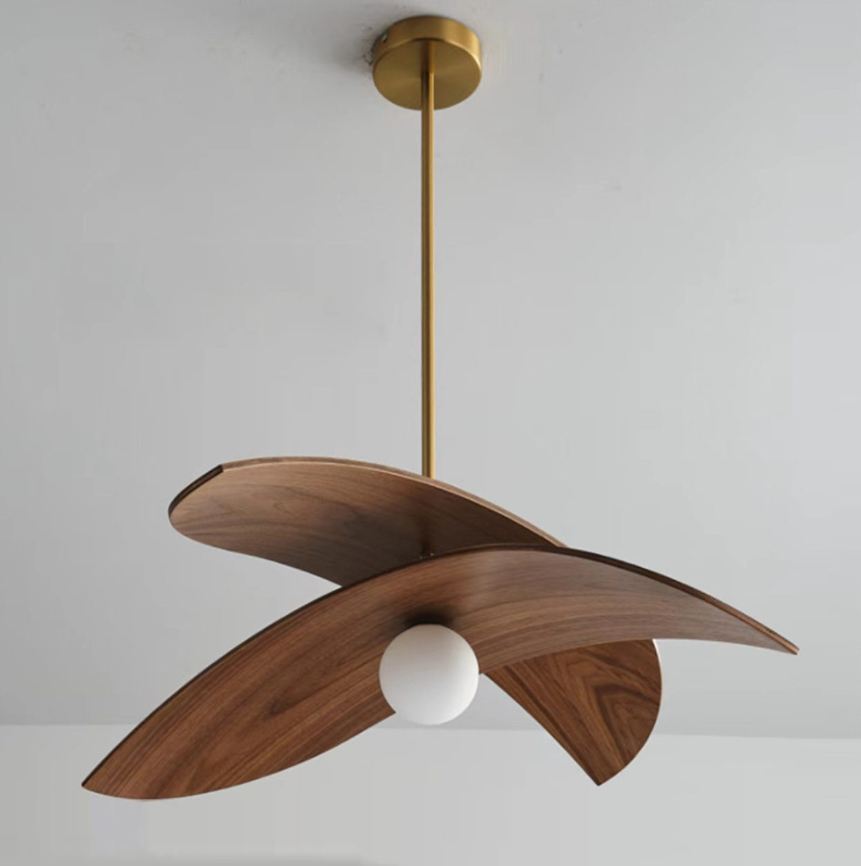 Kolbrún Wooden Pendant Lamp - Arctic Lounge