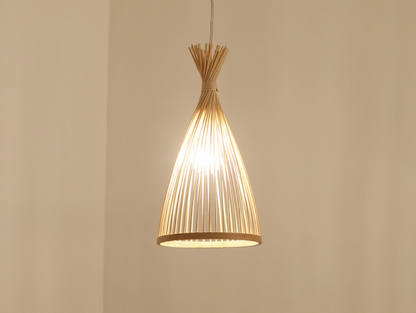 Elísabet Bamboo Chandelier - Arctic Lounge