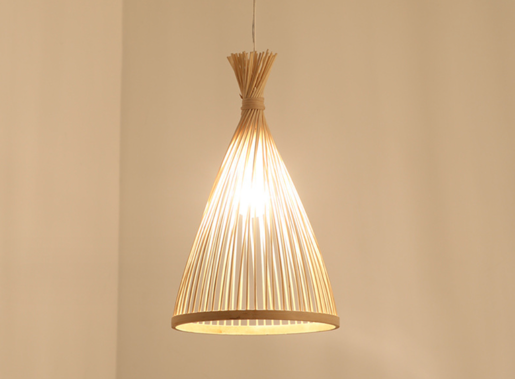 Elísabet Bamboo Chandelier - Arctic Lounge