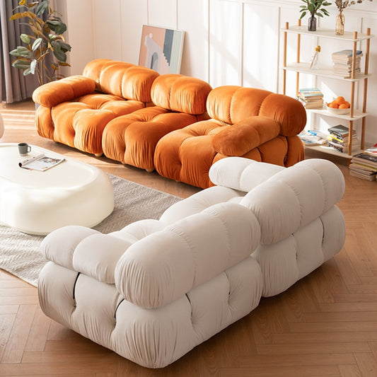 Selma Flannel Sofa - Arctic Lounge