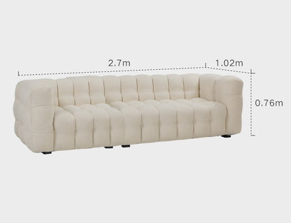 Markus berber Fleece Sofa - Arctic Lounge