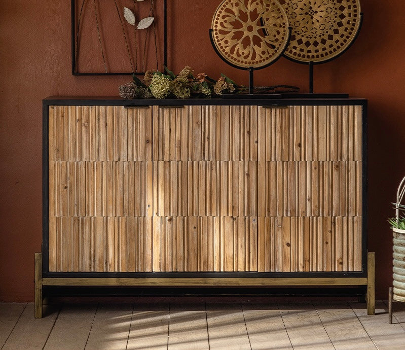 Osmond Wooden Cabinet - Arctic Lounge