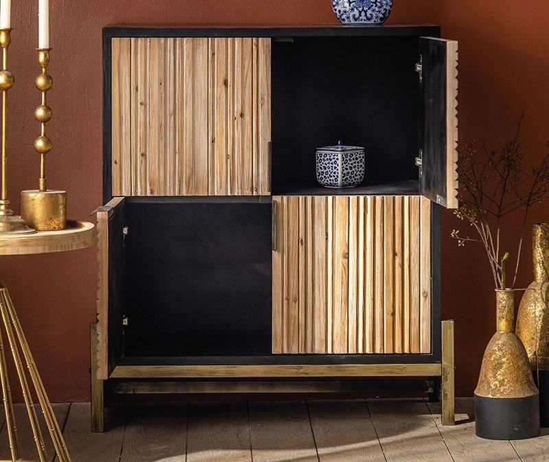 Osmond Wooden Cabinet - Arctic Lounge