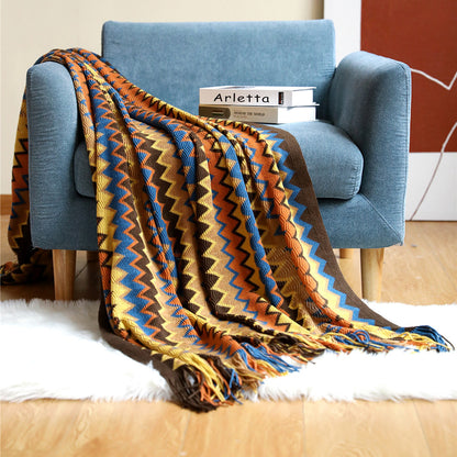 Alisa Bohemian Sofa Blanket Cover - Arctic Lounge