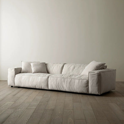 Alf Linen Fabric Sofa - Arctic Lounge