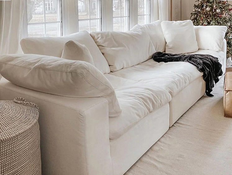 Zerah Puffy Sofa - Arctic Lounge