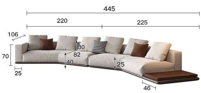 Elma Designer Sofa - Arctic Lounge