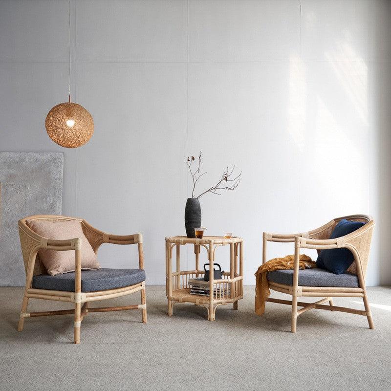 Håkon Rattan Chair - Arctic Lounge