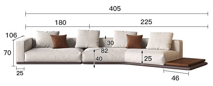 Elma Designer Sofa - Arctic Lounge