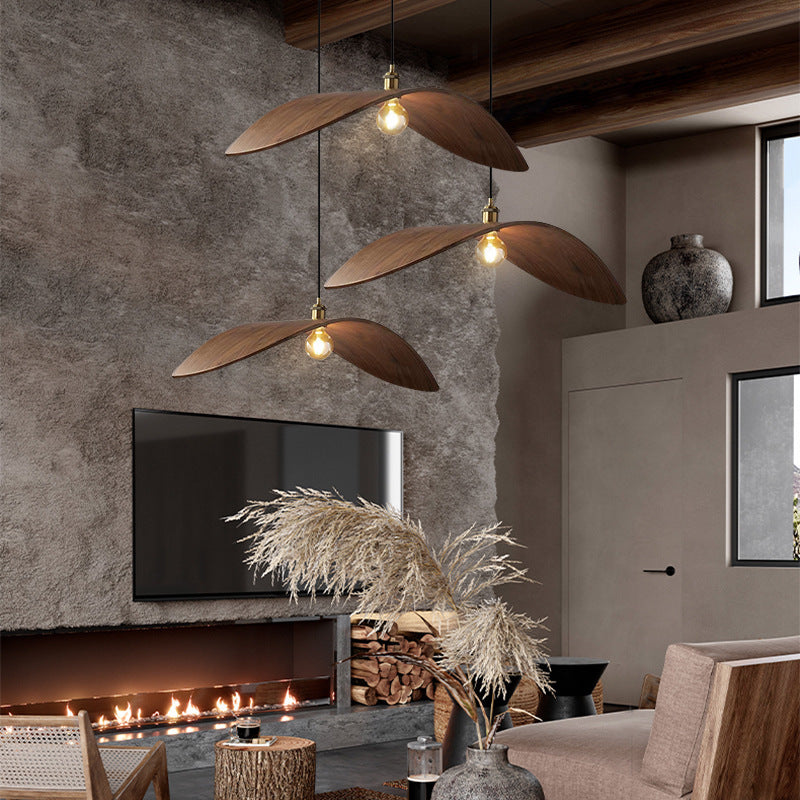 Kolbrún Wooden Pendant Lamp - Arctic Lounge