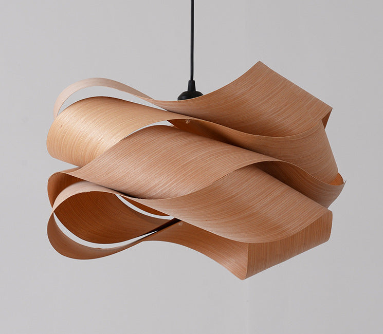 Lynea Wooden Pedant Lamp - Arctic Lounge