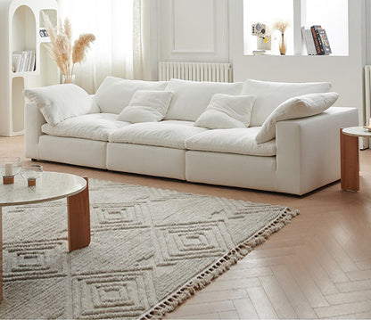 Zerah Puffy Sofa - Arctic Lounge