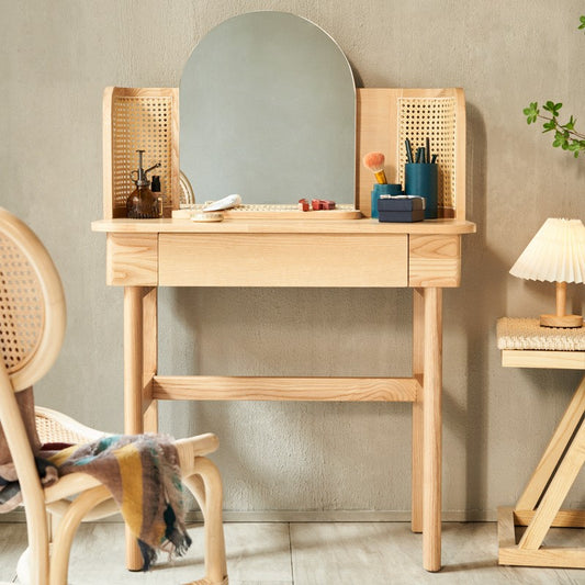 Isak Solid Wood Dressing Table - Arctic Lounge