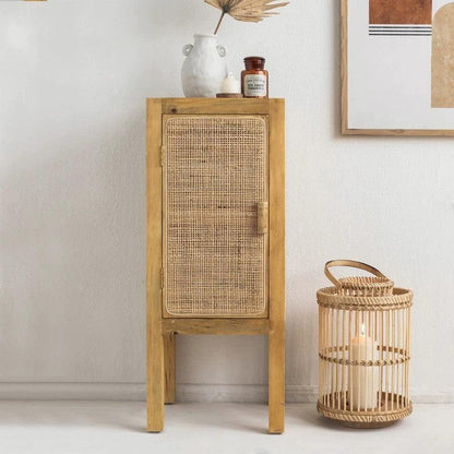 Hlín Rattan Wardrobe - Arctic Lounge