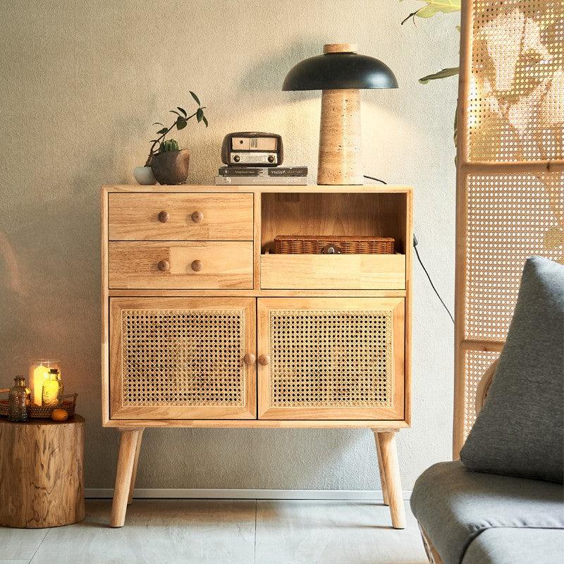 Ashild Wooden Cabinet - Arctic Lounge