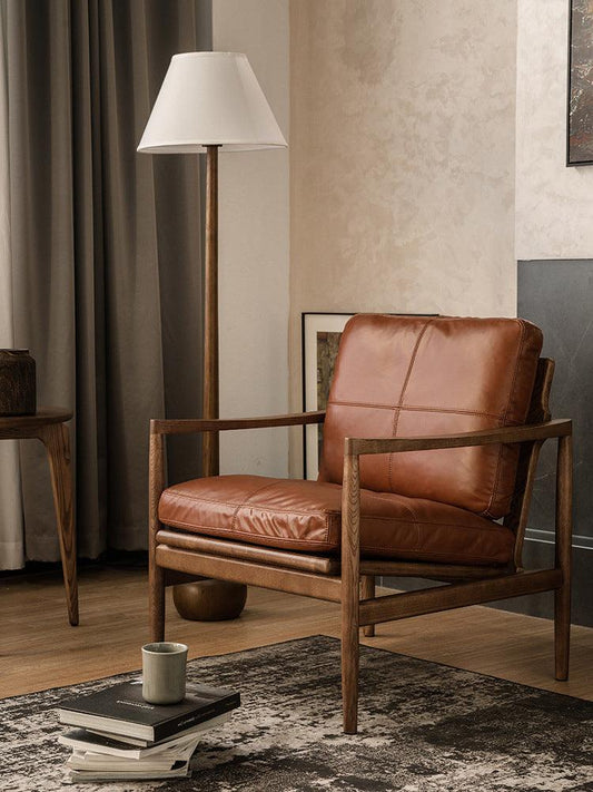 Elli Leather Chair - Arctic Lounge