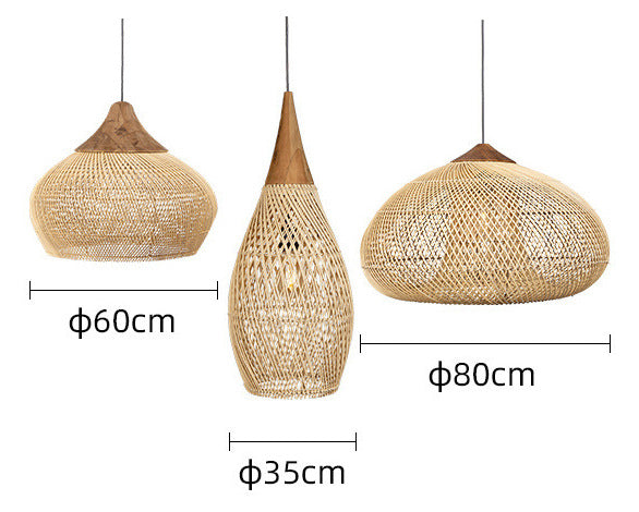 Mea Rattan Pedant Lamp - Arctic Lounge