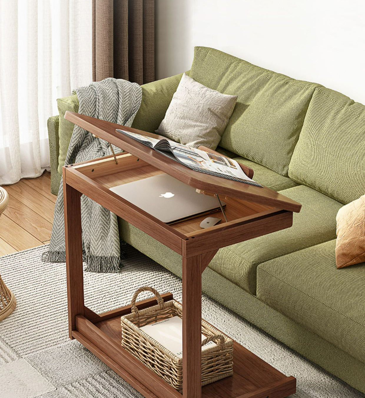 Edith Wooden Coffee Table - Arctic Lounge