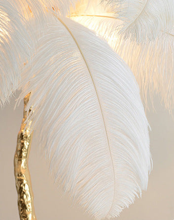 Leia Feather Lamp - Arctic Lounge