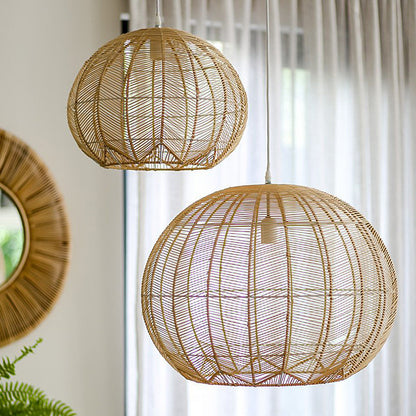 Steinunn Rattan Padent Lamp - Arctic Lounge