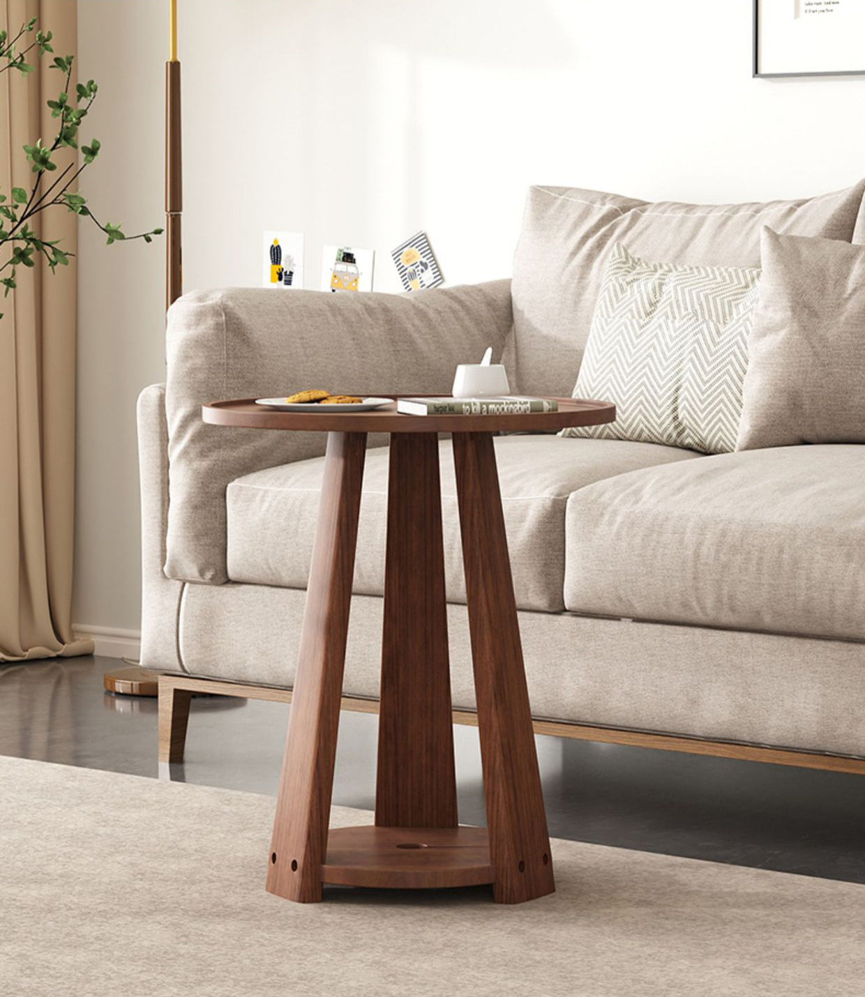 Birna Wooden Coffee Table - Arctic Lounge