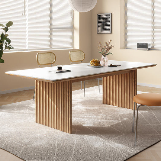 Hedda Wooden Dining Table - Arctic Lounge