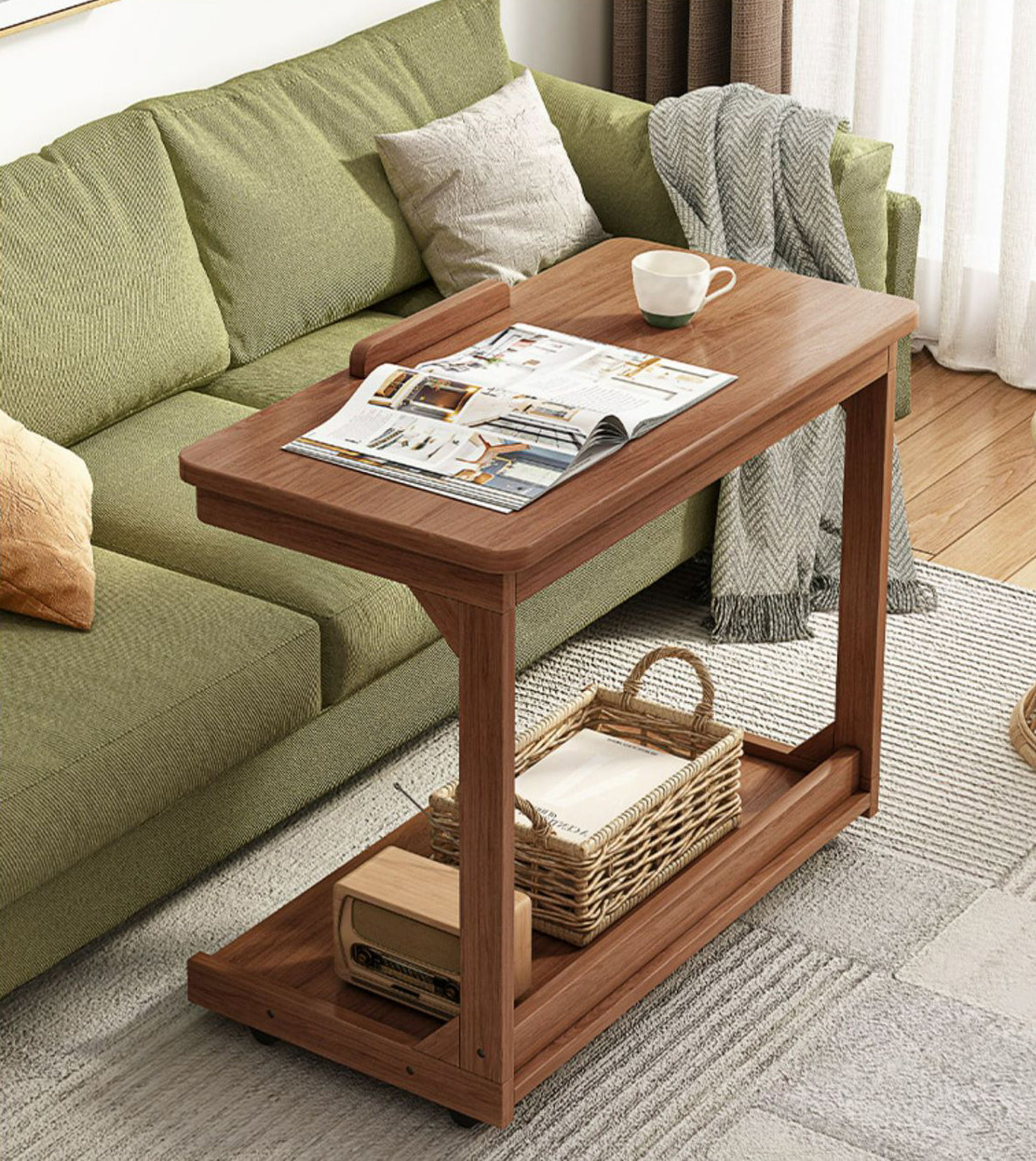 Edith Wooden Coffee Table - Arctic Lounge