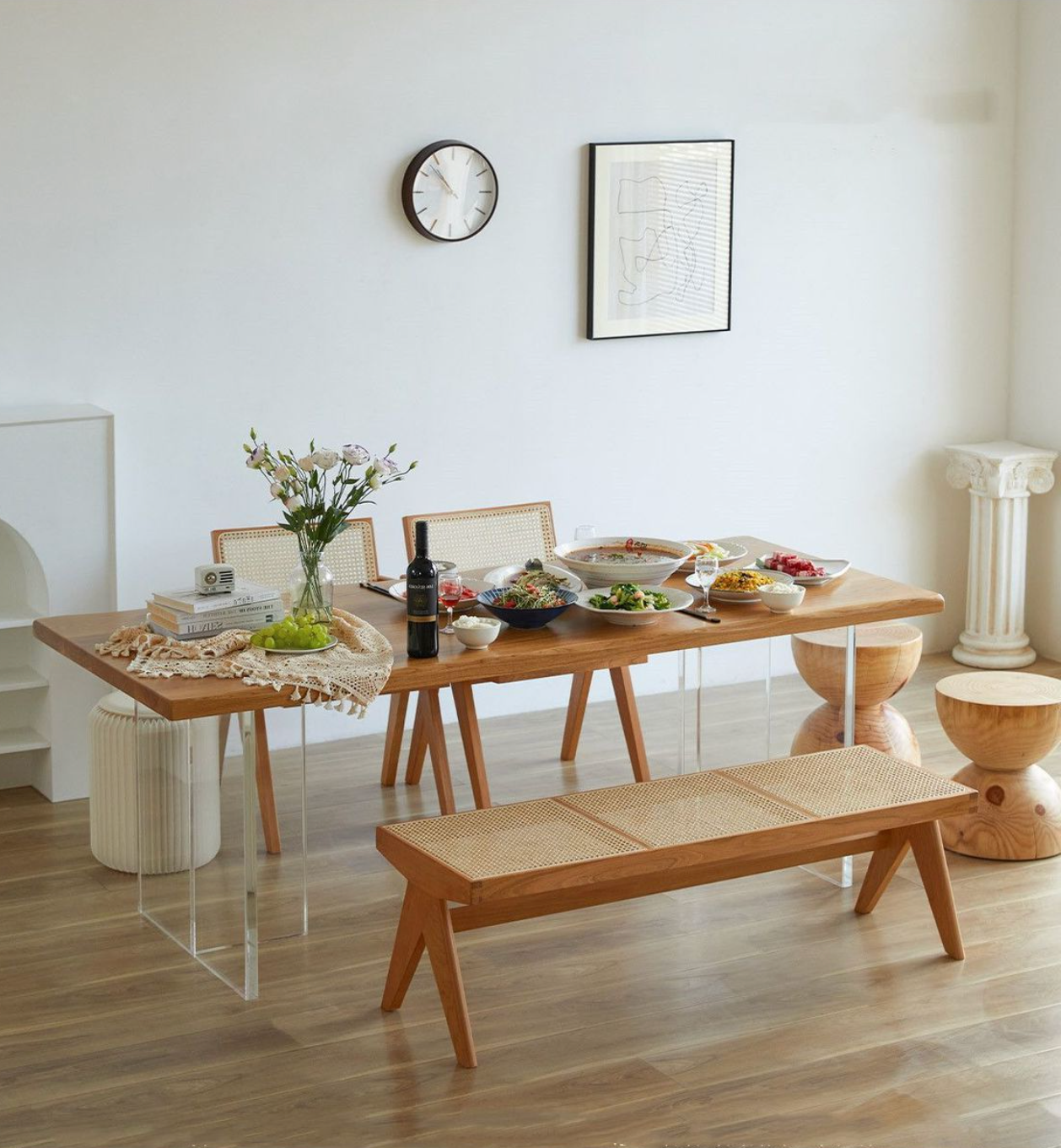 Helga Dining Table - Arctic Lounge